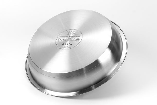 nesto stainless steel pan Ø 28 cm x 5.6 cm, uncoated