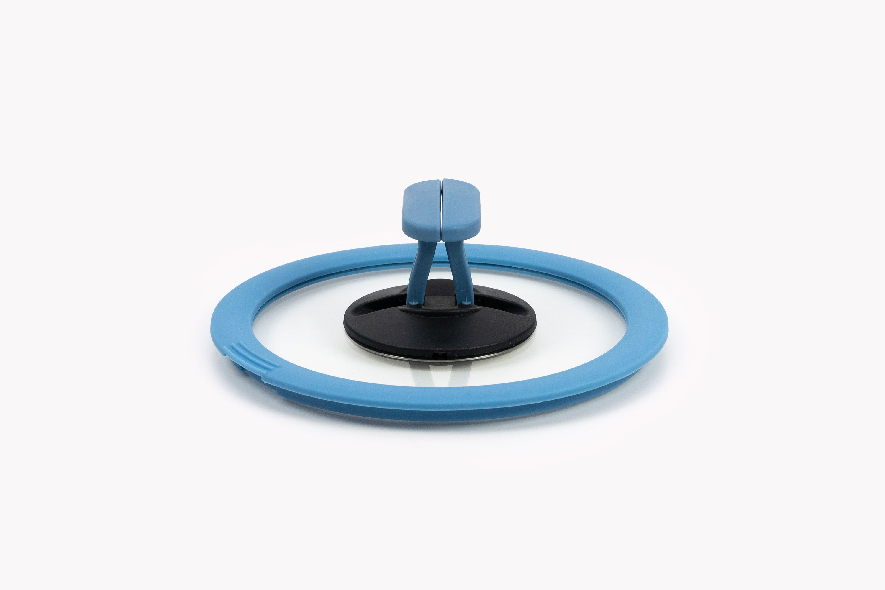 nesto Topf-Deckel mit Silikonrand Ø 16 cm blau