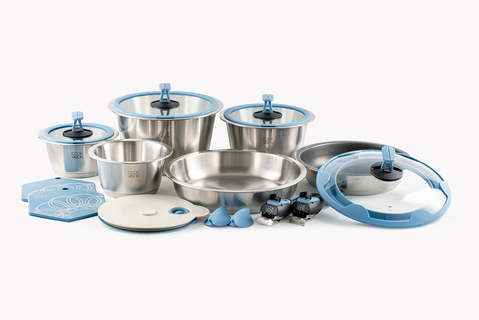 nesto 17-tlg. Familien-Set blau