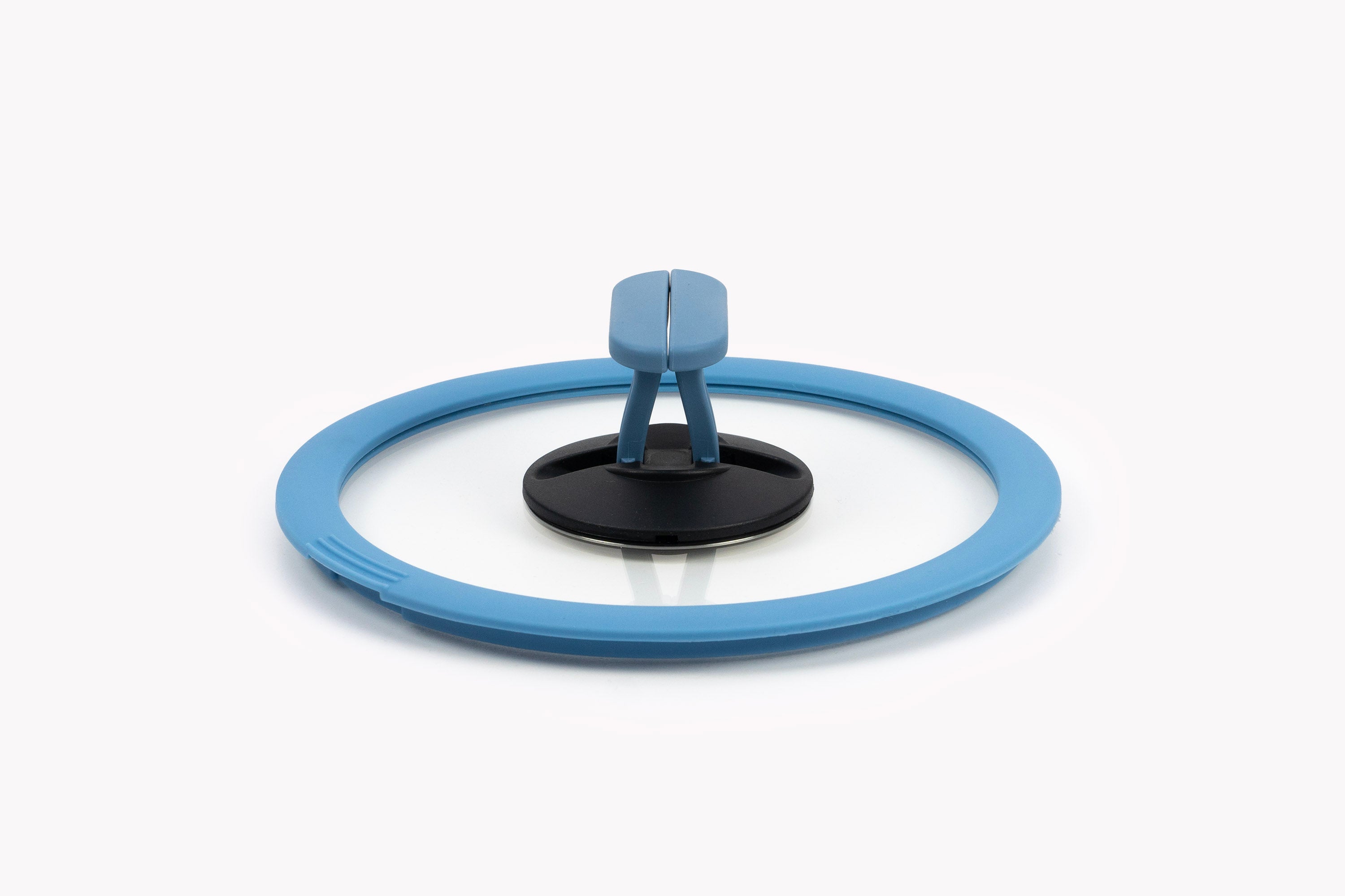 nesto Topf - Deckel mit Silikonrand Ø 18 cm blau