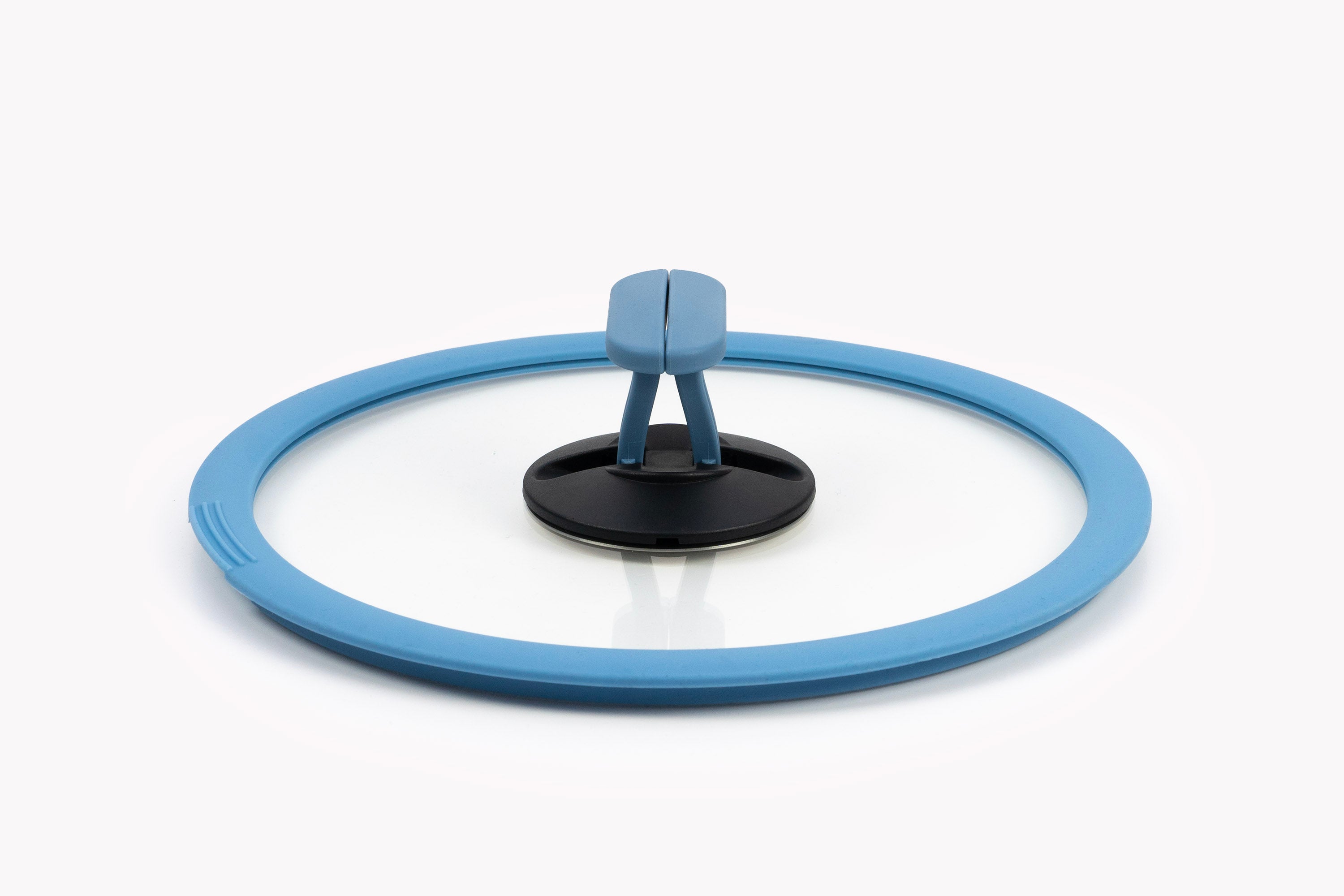nesto Topf Deckel mit Silikonrand Ø 22 cm blau