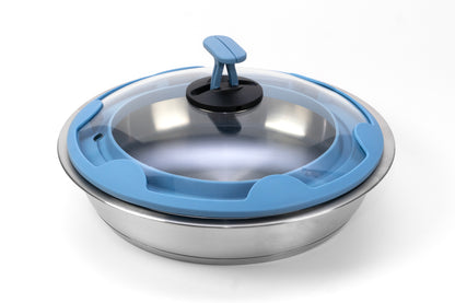 nesto Gourmet-Deckel, ø 24 - 28 cm blau