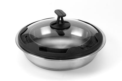 nesto Gourmet-Deckel, ø 24 - 28 cm schwarz