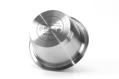 nesto Edelstahltopf Ø 16 cm x 8,5 cm, 1,3l