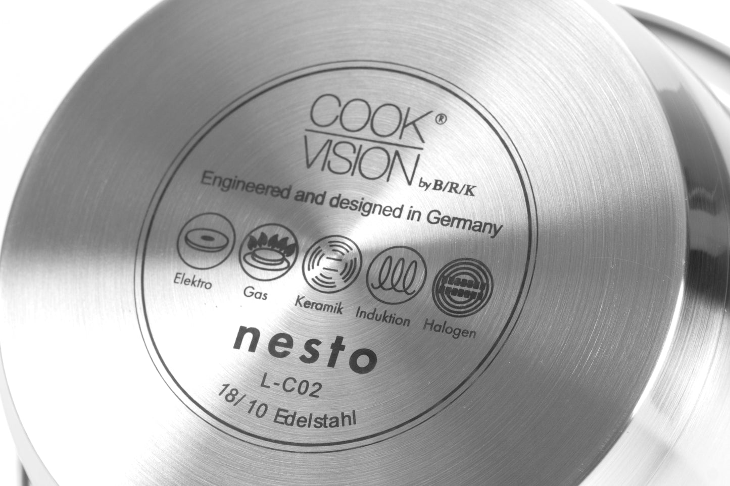 nesto Edelstahltopf Ø 18 cm x 10 cm, 2,0l