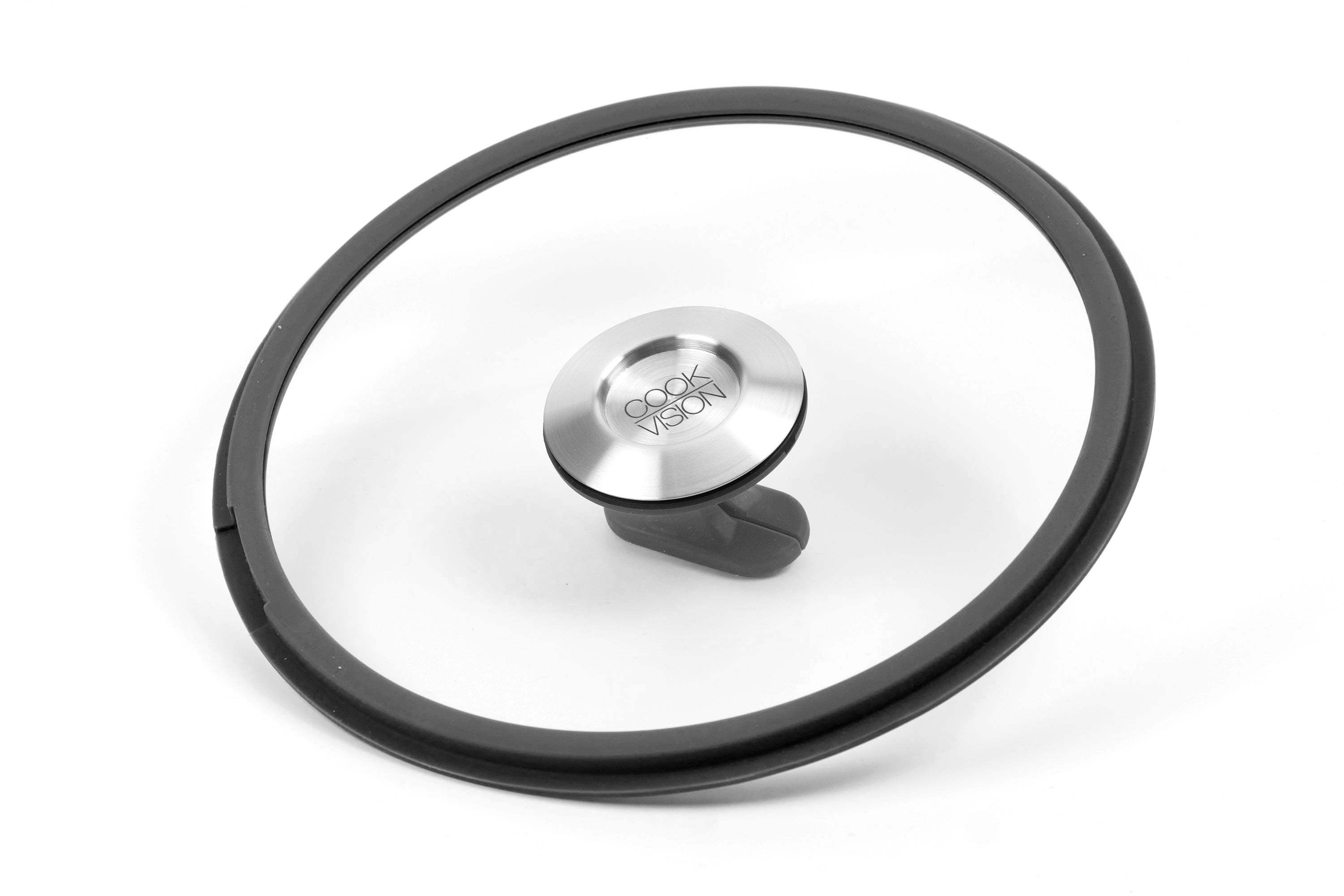 nesto Topf Deckel  mit Silikonrand Ø 24 cm, schwarz