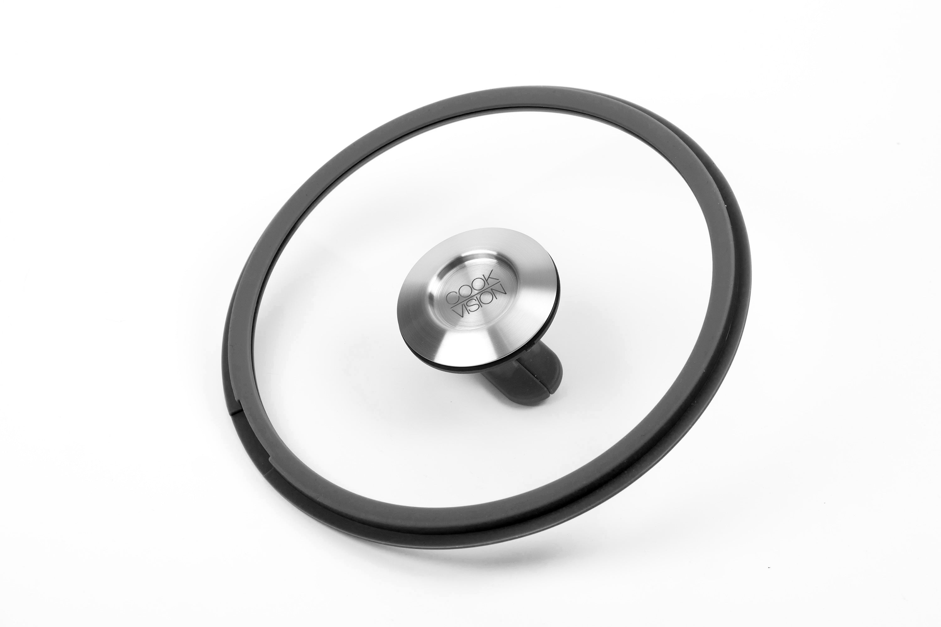 nesto Topf Deckel mit Silikonrand Ø 20 cm, schwarz