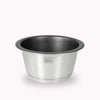 nesto stainless steel milk pot, non-stick coated, Ø 16 cm x 8.5 cm, 1.3 l