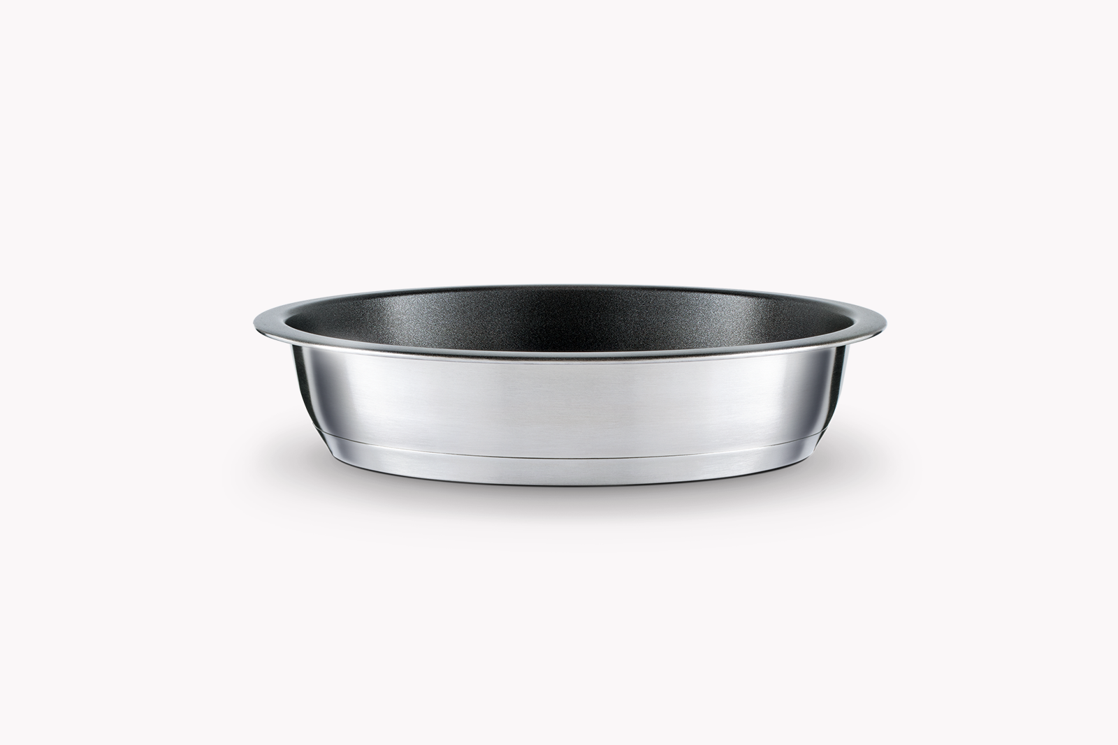 nesto Edelstahl-Pfanne Ø 20 cm x 4,4 cm, antihaft-beschichtet