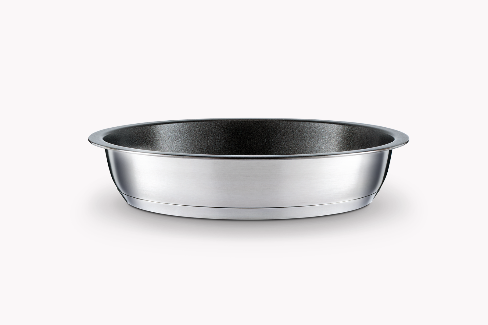 nesto Edelstahl-Pfanne Ø 24 cm x 5 cm, antihaft-beschichtet