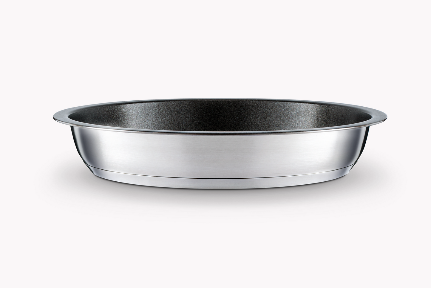 nesto Edelstahl-Pfanne Ø 28 cm x 5,6 cm, antihaft-beschichtet